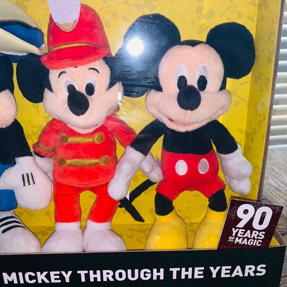 Mickey Mouse 90th Anniversary Plush Dolls - Picture 4 of 8